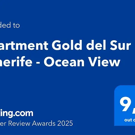 Apartament Gold Del Sur Tenerife - Ocean View *